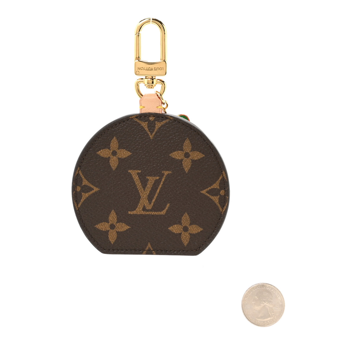 Louis Vuitton LV X TM Monogram Cerises Mini Mirror Bag Charm 2 of 3
