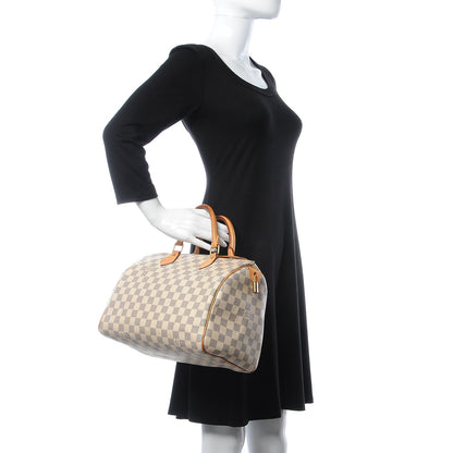 Louis Vuitton Damier Azur Speedy 30 2 of 16