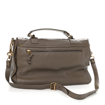 Proenza Schouler Lambskin Medium PS1 Satchel Smoke 2 of 9