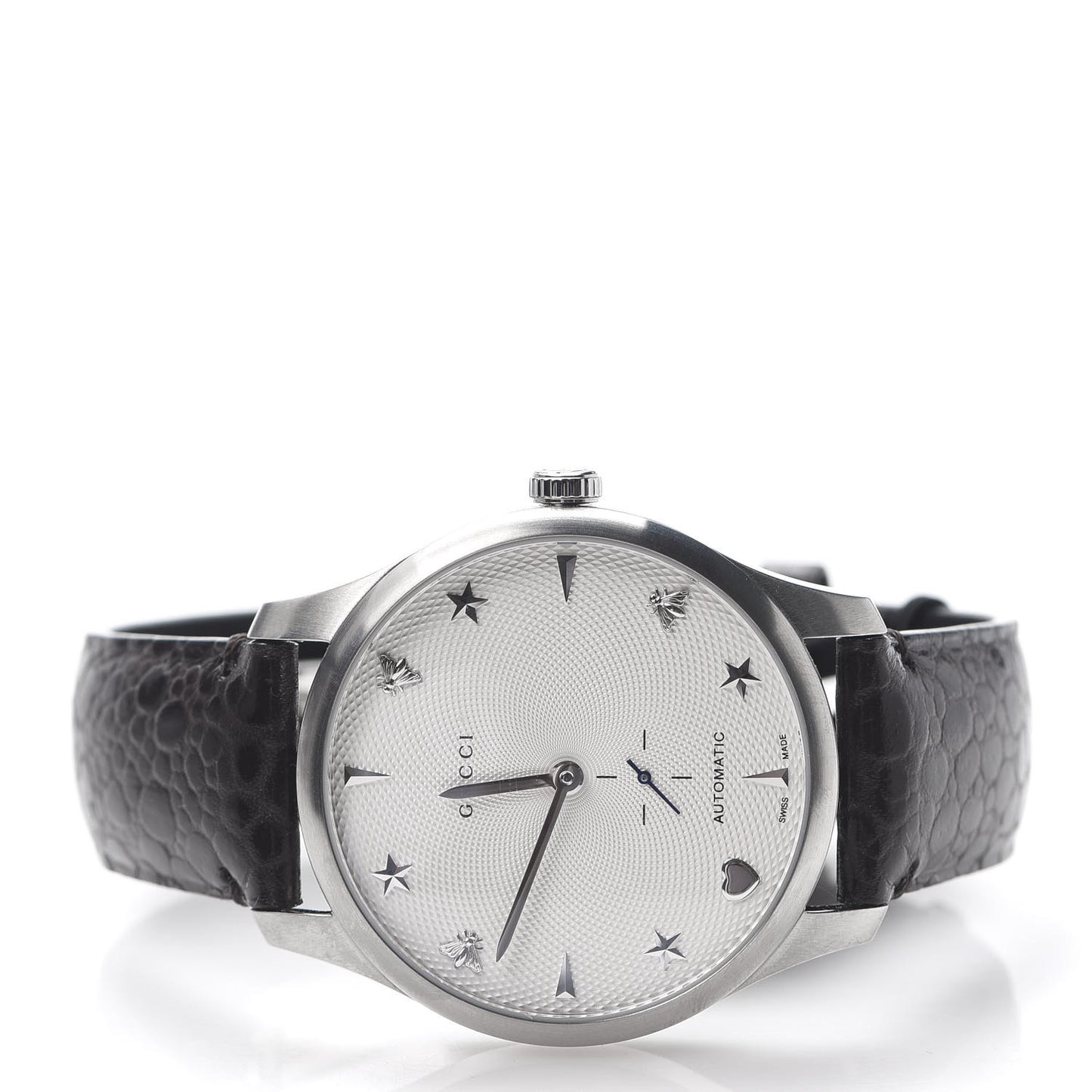 Stainless Steel Alligator 40mm G-Timeless Charm Automatic Watch