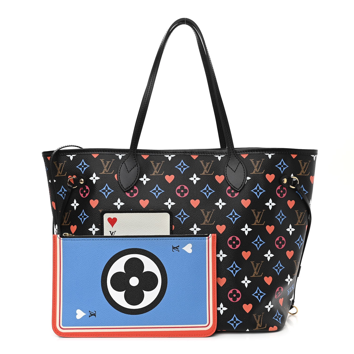 Louis Vuitton Game On Neverfull MM Black 3 of 11