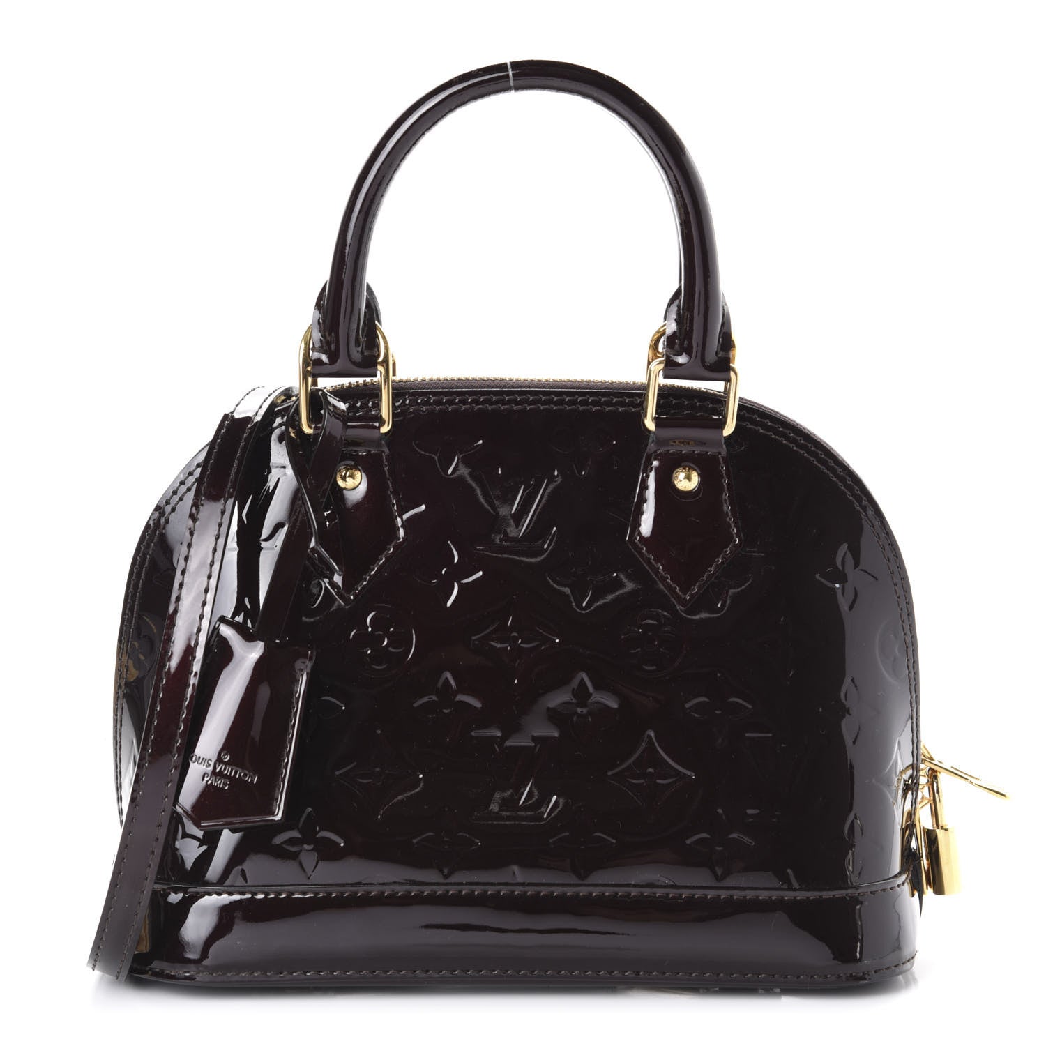 Louis Vuitton Vernis Alma BB Amarante 1 of 9