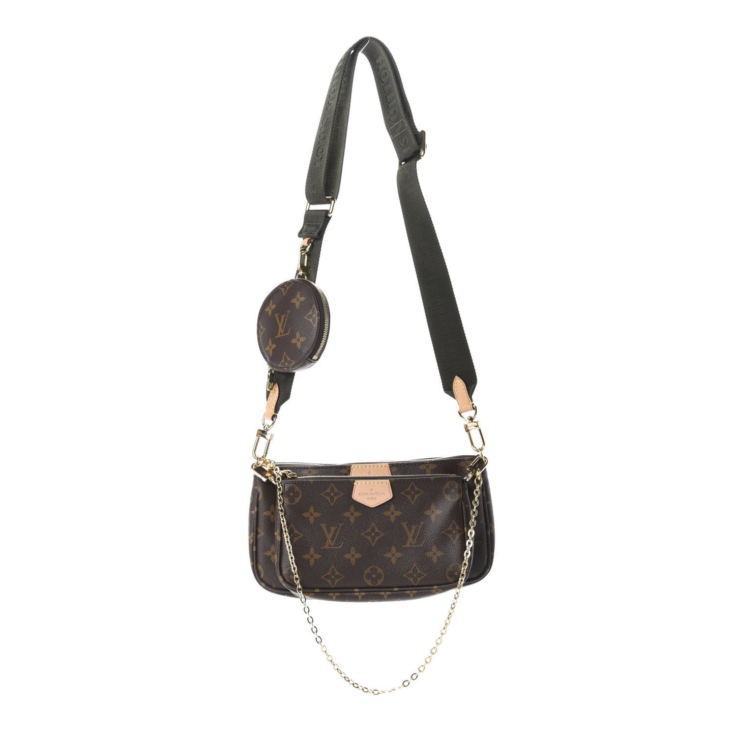 Monogram Multi Pochette Accessories Kaki