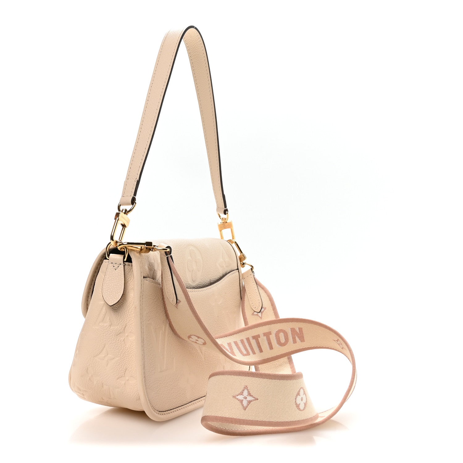Louis Vuitton Empreinte Monogram Giant Diane Cream 3 of 10