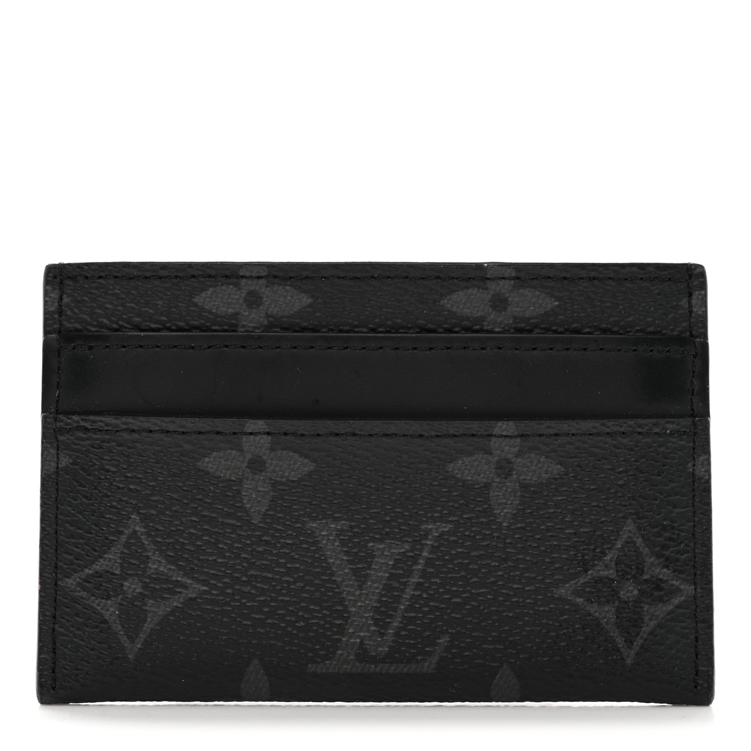 Louis Vuitton Monogram Eclipse Porte-Cartes Double Card Holder 1 of 8