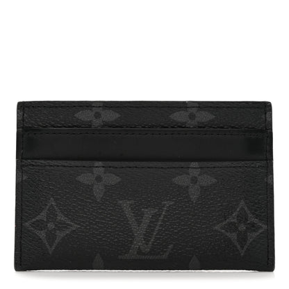 Louis Vuitton Monogram Eclipse Porte-Cartes Double Card Holder 1 of 8