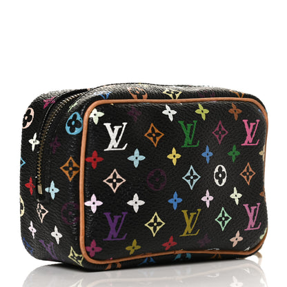 Louis Vuitton Monogram Multicolor Trousse Wapity Black 3 of 10