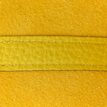 Hermes Taurillon Clemence Picotin Lock 18 PM Limoncello 7 of 11