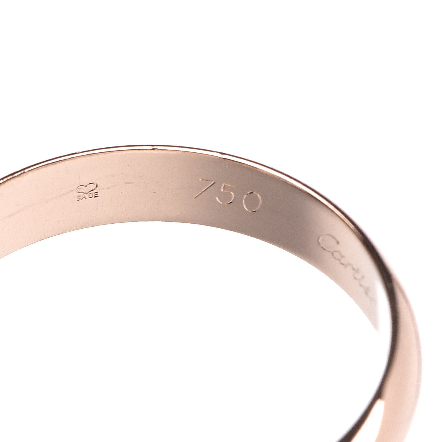 Cartier 18K Pink Yellow White Gold Classic Trinity Ring 50 5.25 4 of 6