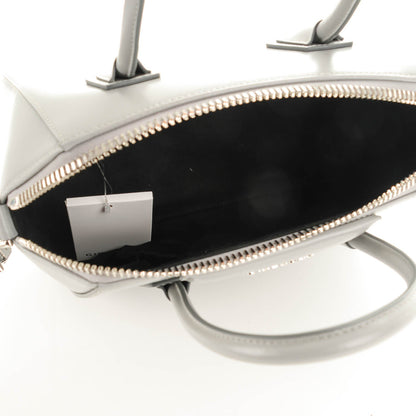 Givenchy Shiny Lord Calfskin Small Antigona Pearl Grey 5 of 7