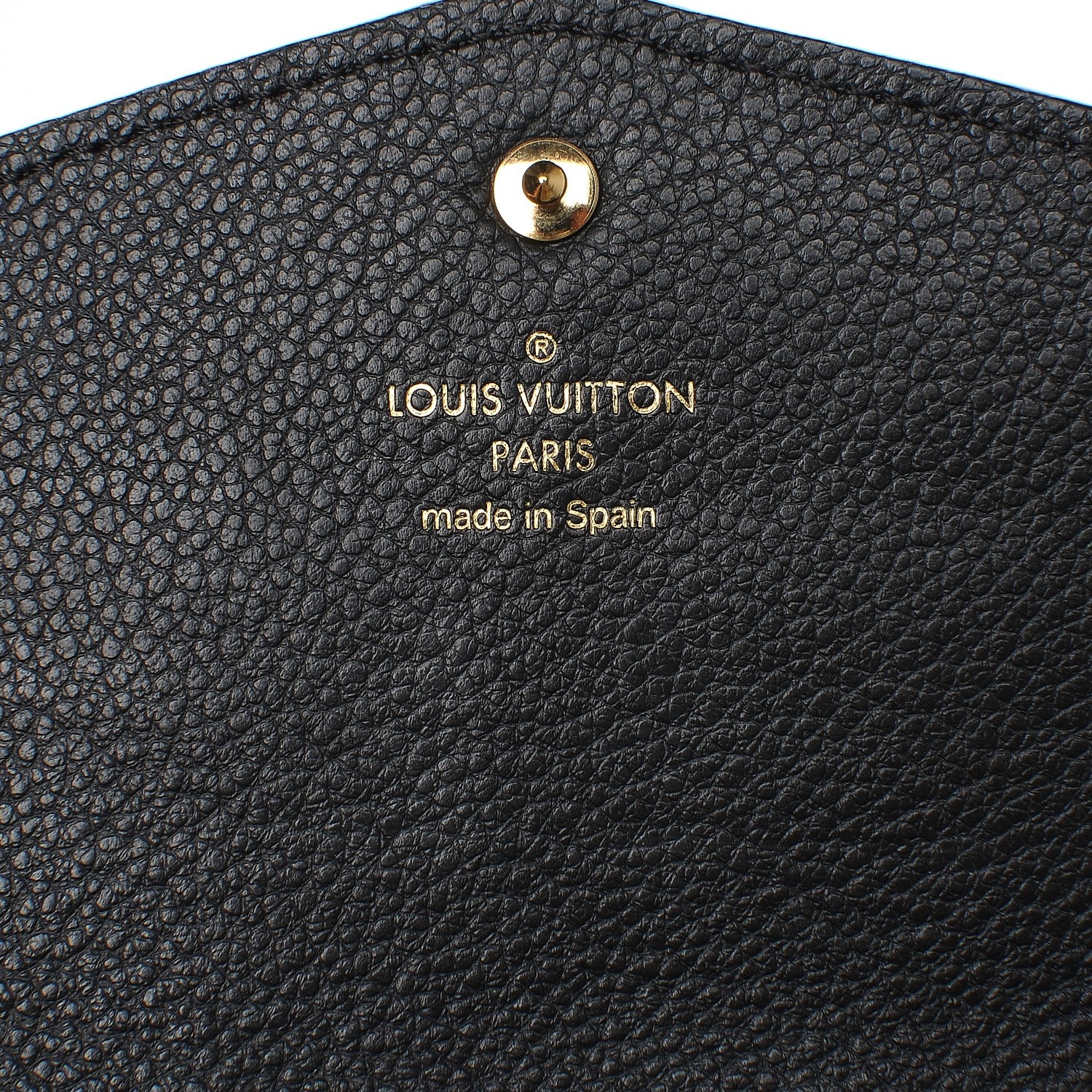 Louis Vuitton Empreinte Curieuse Wallet Black 7 of 11