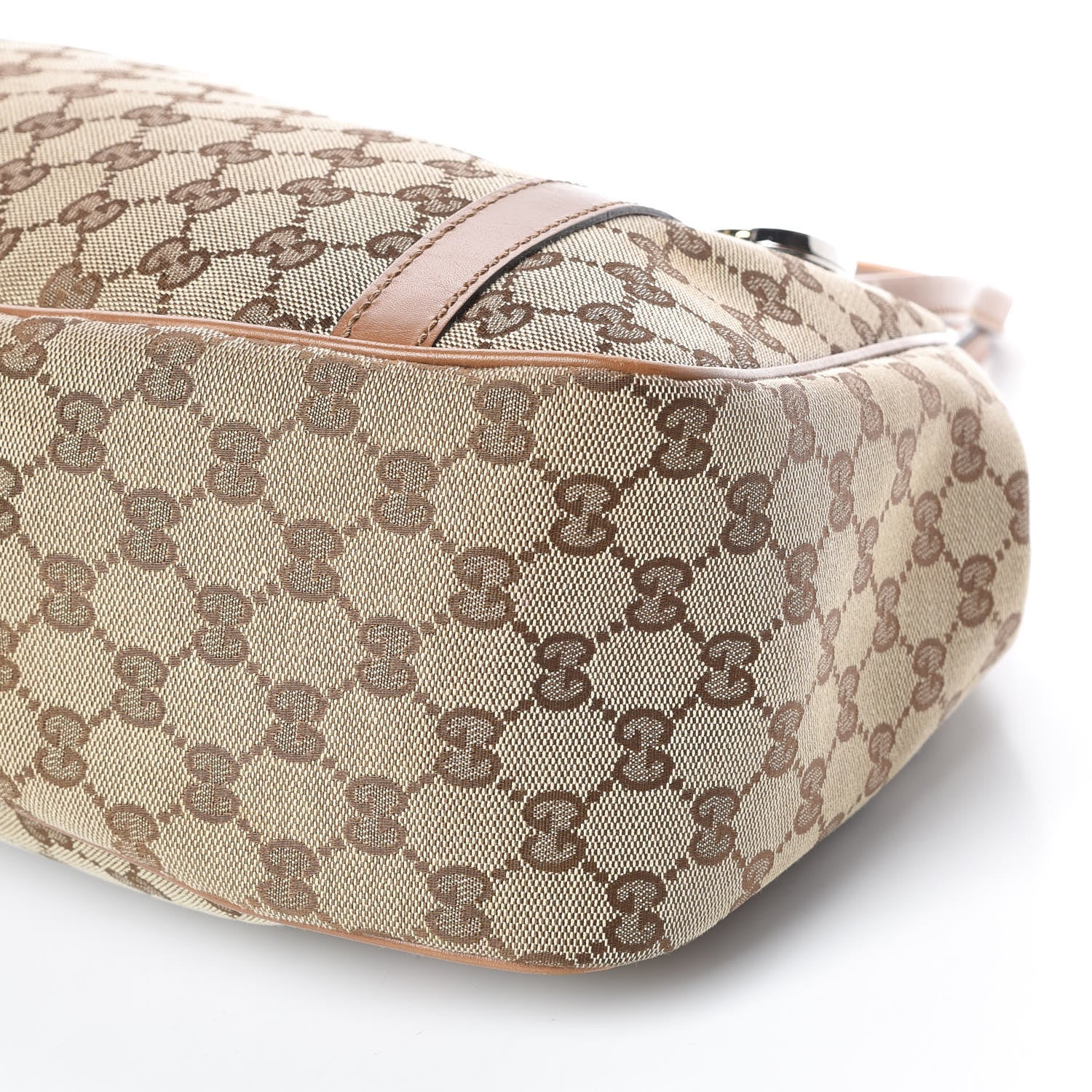 Gucci Monogram Medium GG Twins Shoulder Bag Tan 6 of 13