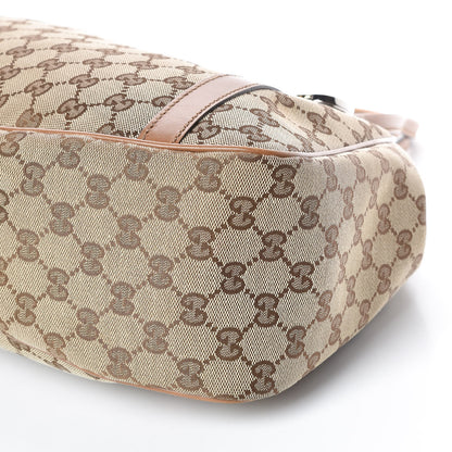 Gucci Monogram Medium GG Twins Shoulder Bag Tan 6 of 13