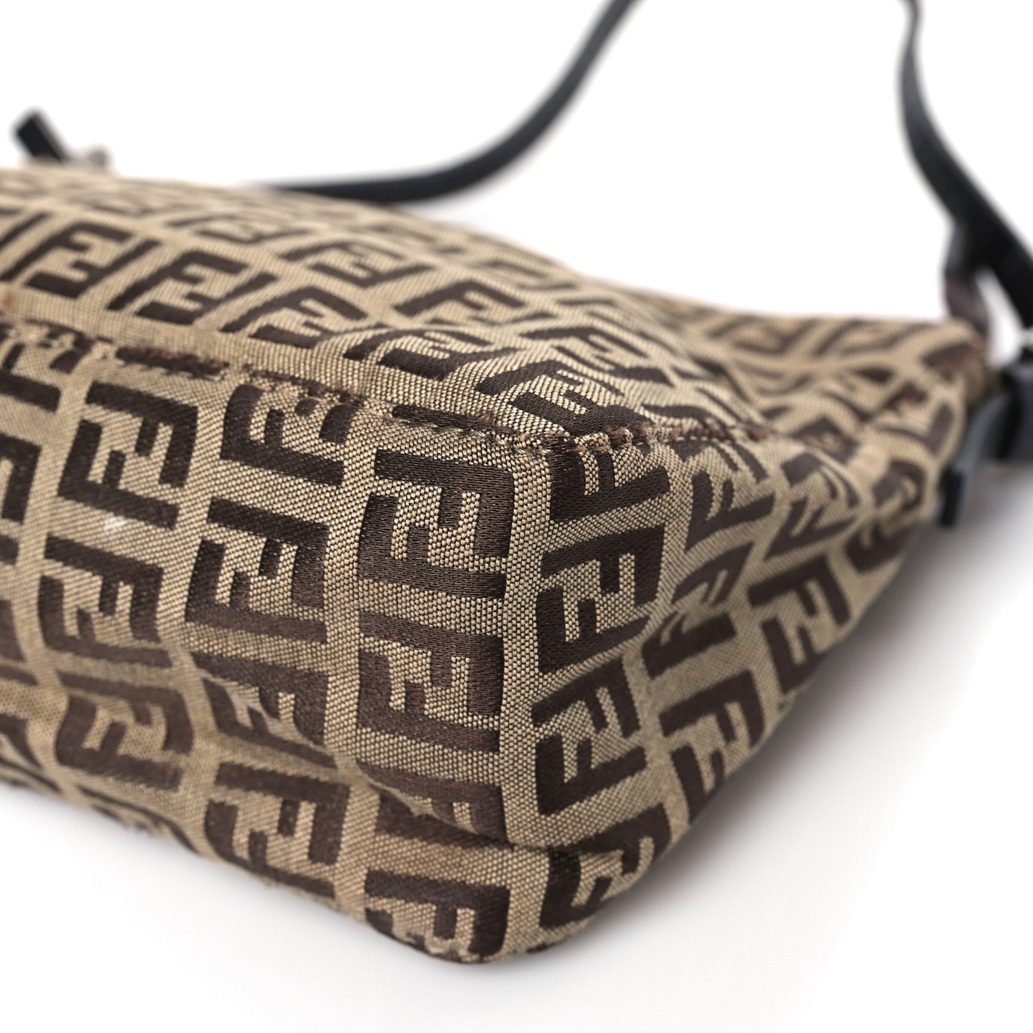 Fendi Zucchino Pochette Dark Brown 8 of 11