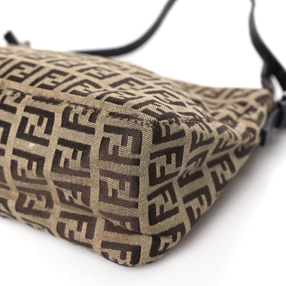 Fendi Zucchino Pochette Dark Brown 8 of 11