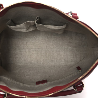 Gucci Soft Microguccissima Dome Satchel Red 5 of 10