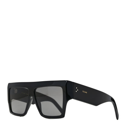 Celine Rectangular Sunglasses CL400921 Black 1 of 7