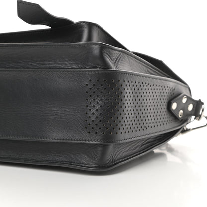 Proenza Schouler Lambskin Perforated Medium PS1 Satchel Black 12 of 12