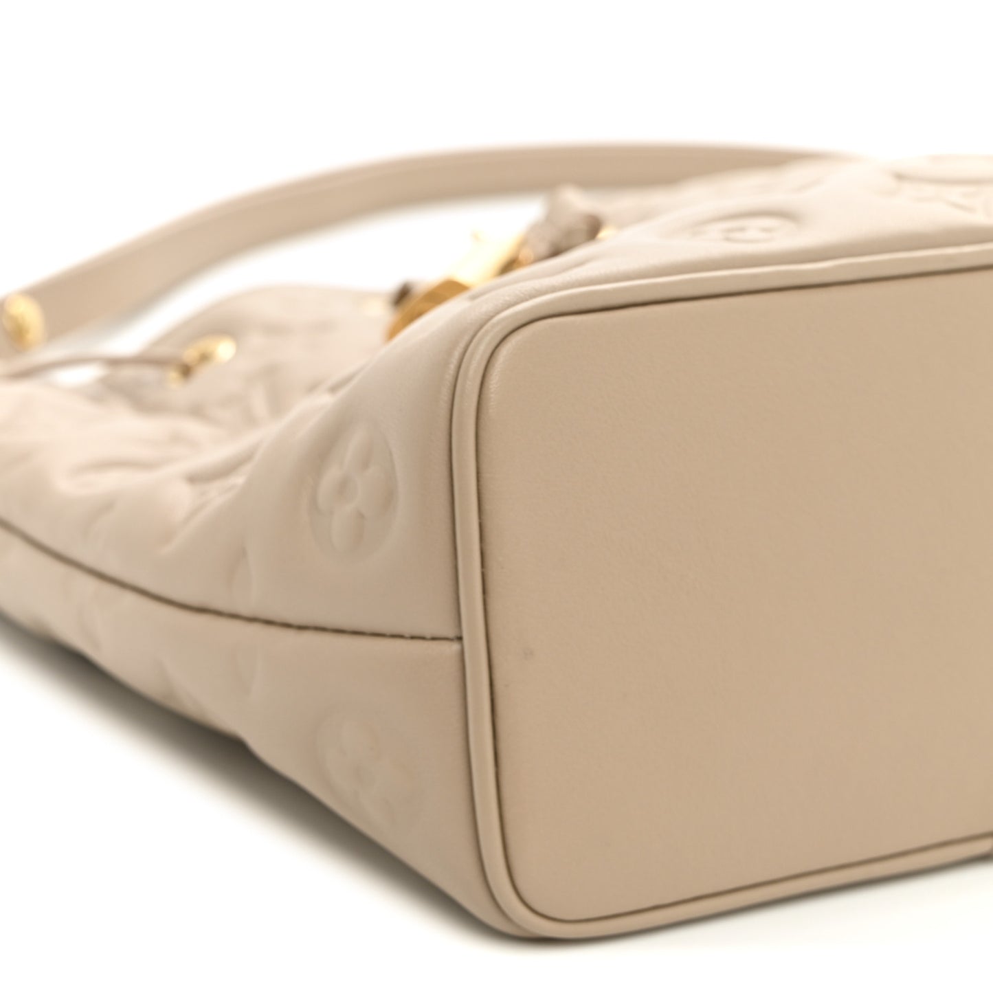 Lambskin Embossed Monogram Coussin Bucket Galet