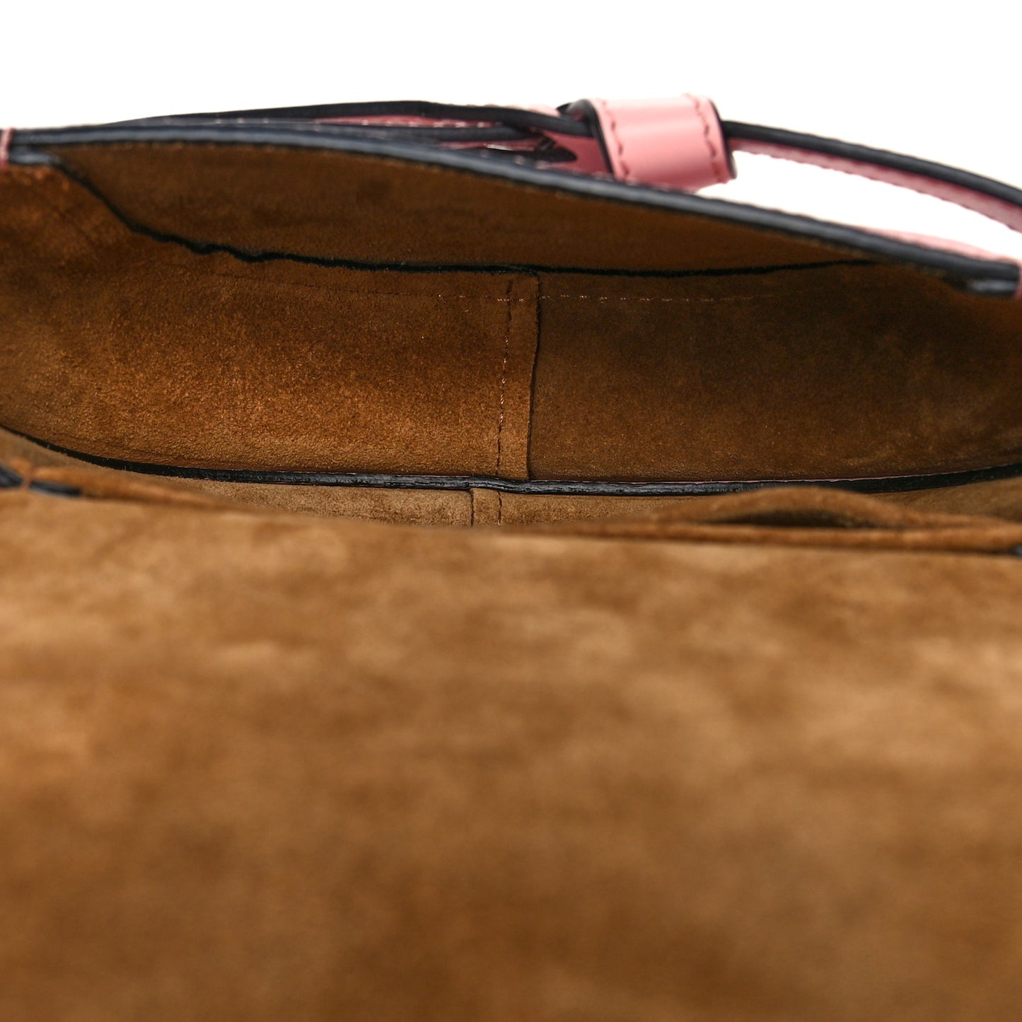 Grained Calfskin Mini Gate Crossbody Bag Pastel Pink