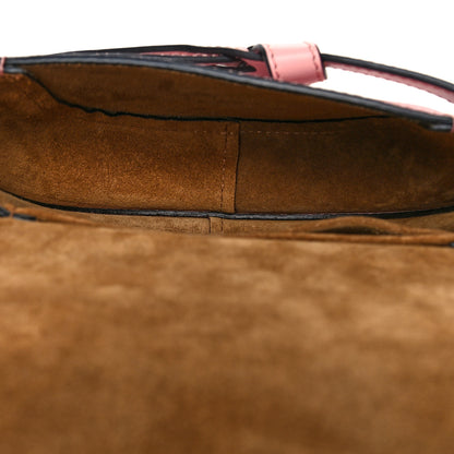 Loewe Grained Calfskin Mini Gate Crossbody Bag Pastel Pink 4 of 8