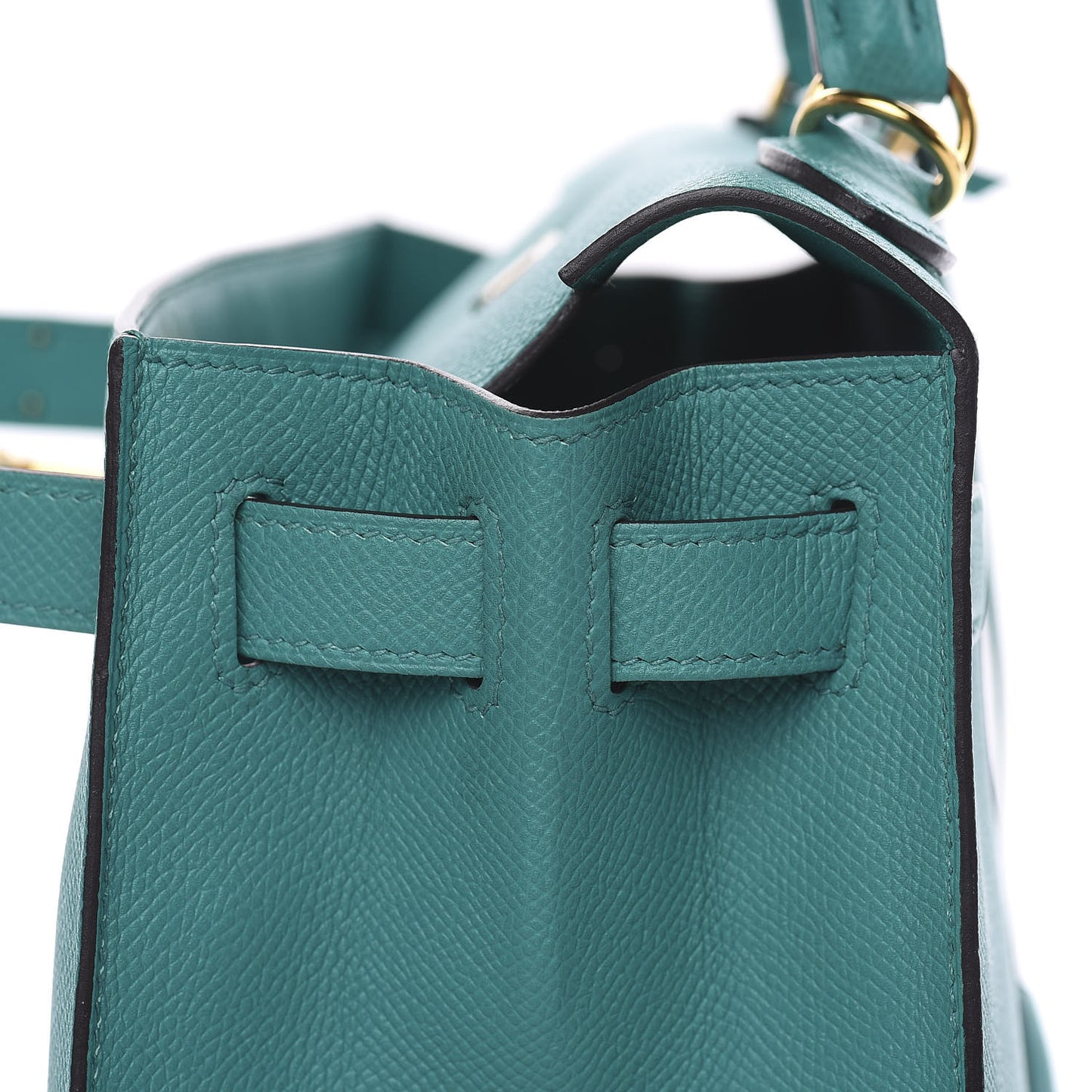 Epsom Kelly Sellier 28 Bleu Paon