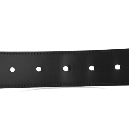 Louis Vuitton Calfskin 35mm Pont Neuf Belt 85 34 Black 4 of 6