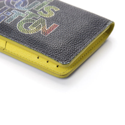 Louis Vuitton Damier Graphite Logo Pocket Organizer Yellow 7 of 13
