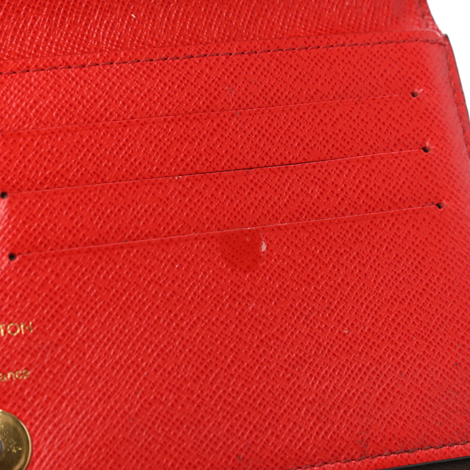 Louis Vuitton Monogram Adele Wallet Coquelicot 5 of 7