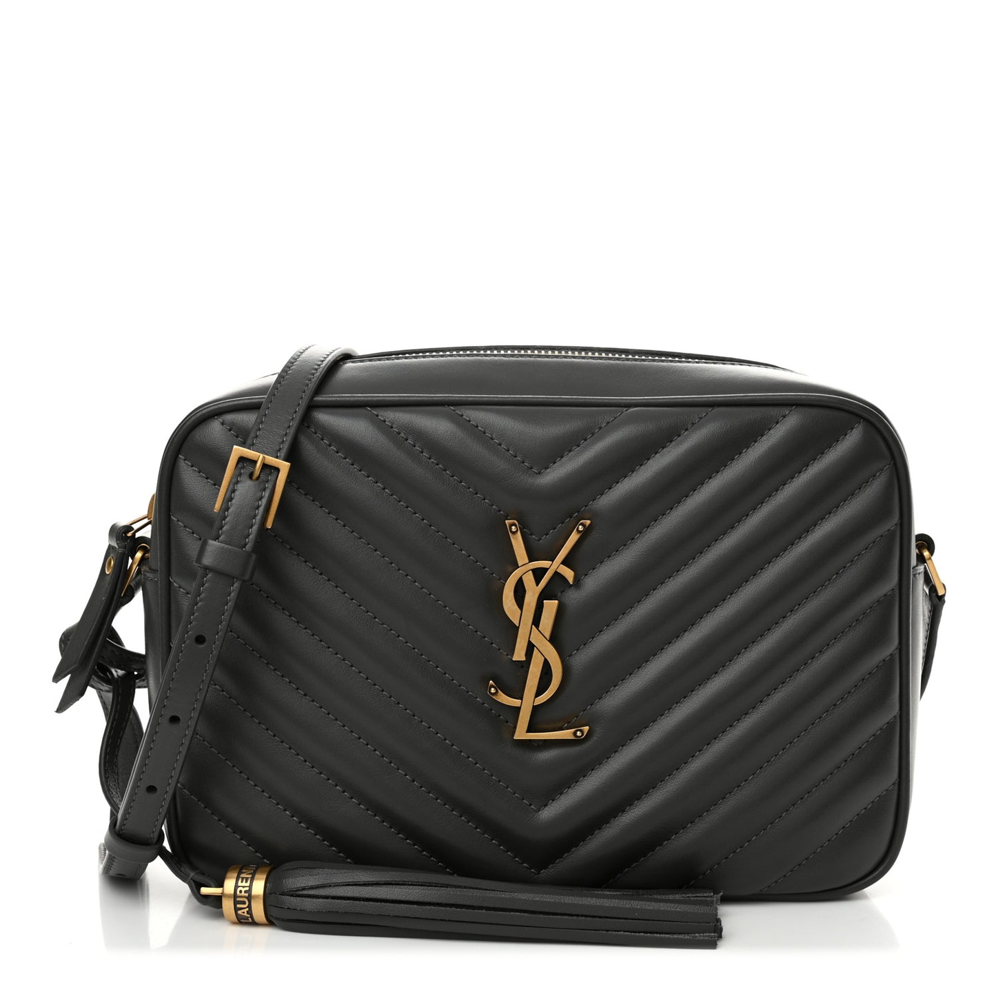 Calfskin Matelasse Monogram Lou Camera Bag Storm