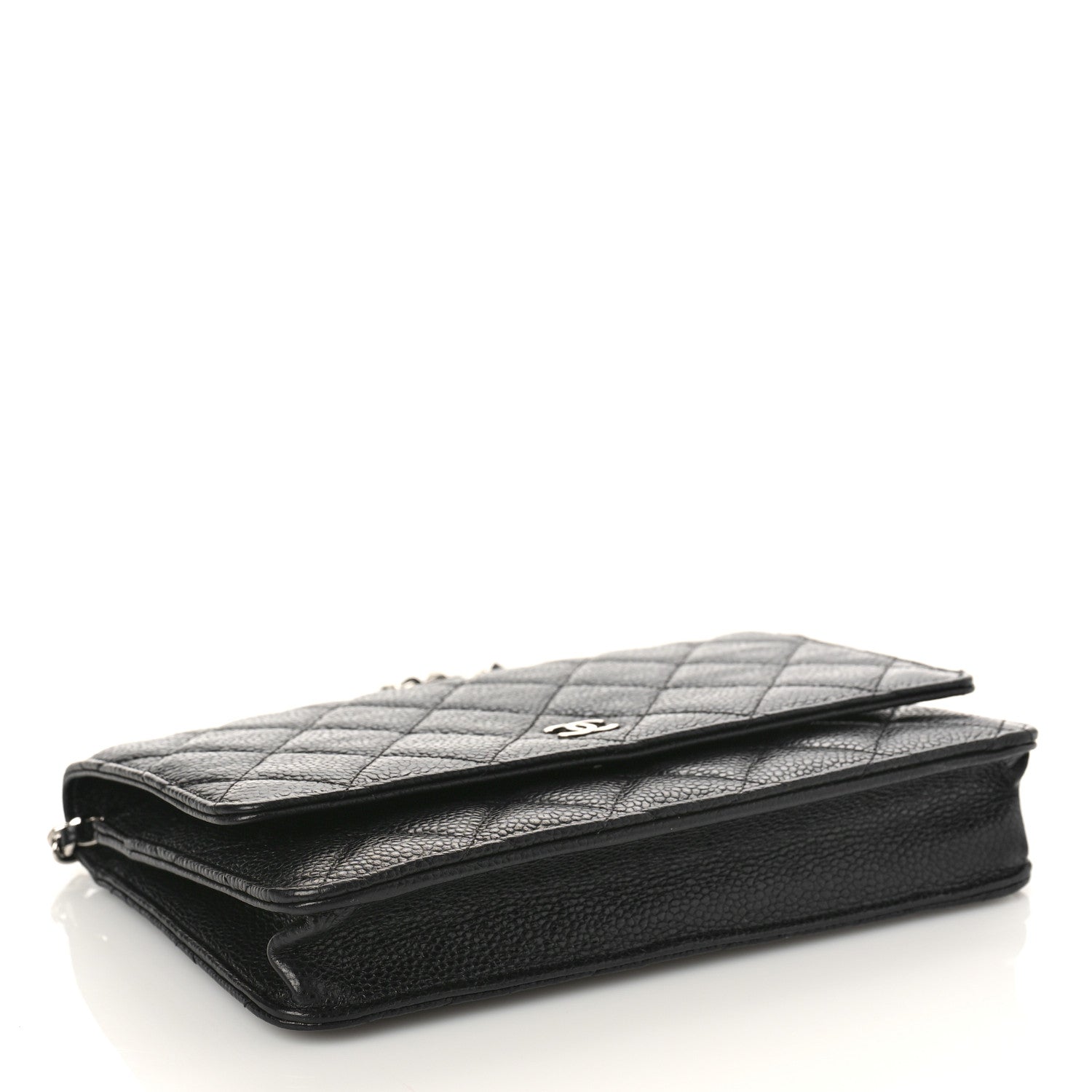 Chanel Caviar Quilted Wallet on Chain WOC Black 4 of 9
