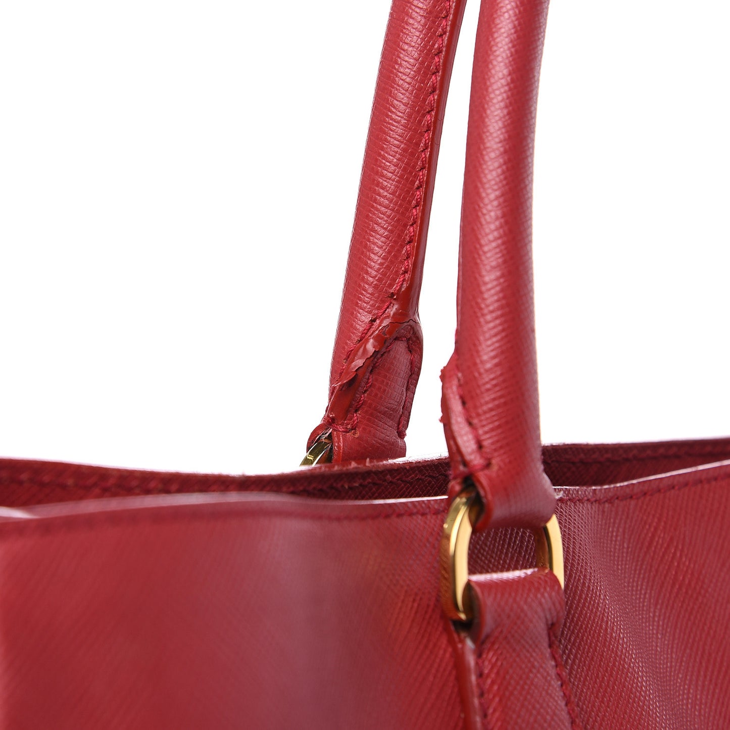 Saffiano Lux Large Tote Fuoco