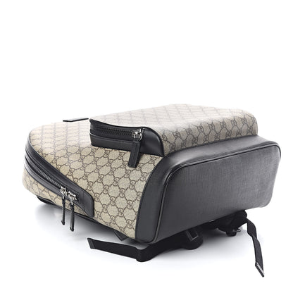 Gucci GG Supreme Monogram Medium Backpack Black 4 of 10