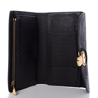 Louis Vuitton Mahina Amelia Wallet Black 4 of 8