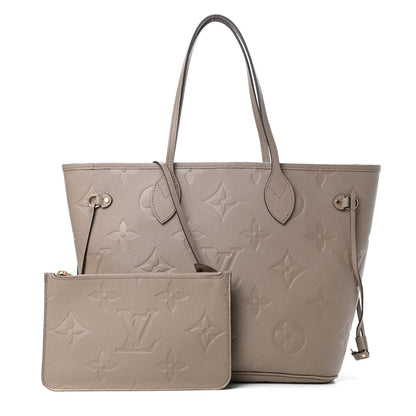 Louis Vuitton Empreinte Monogram Giant Neverfull MM Tourterelle 1 of 11