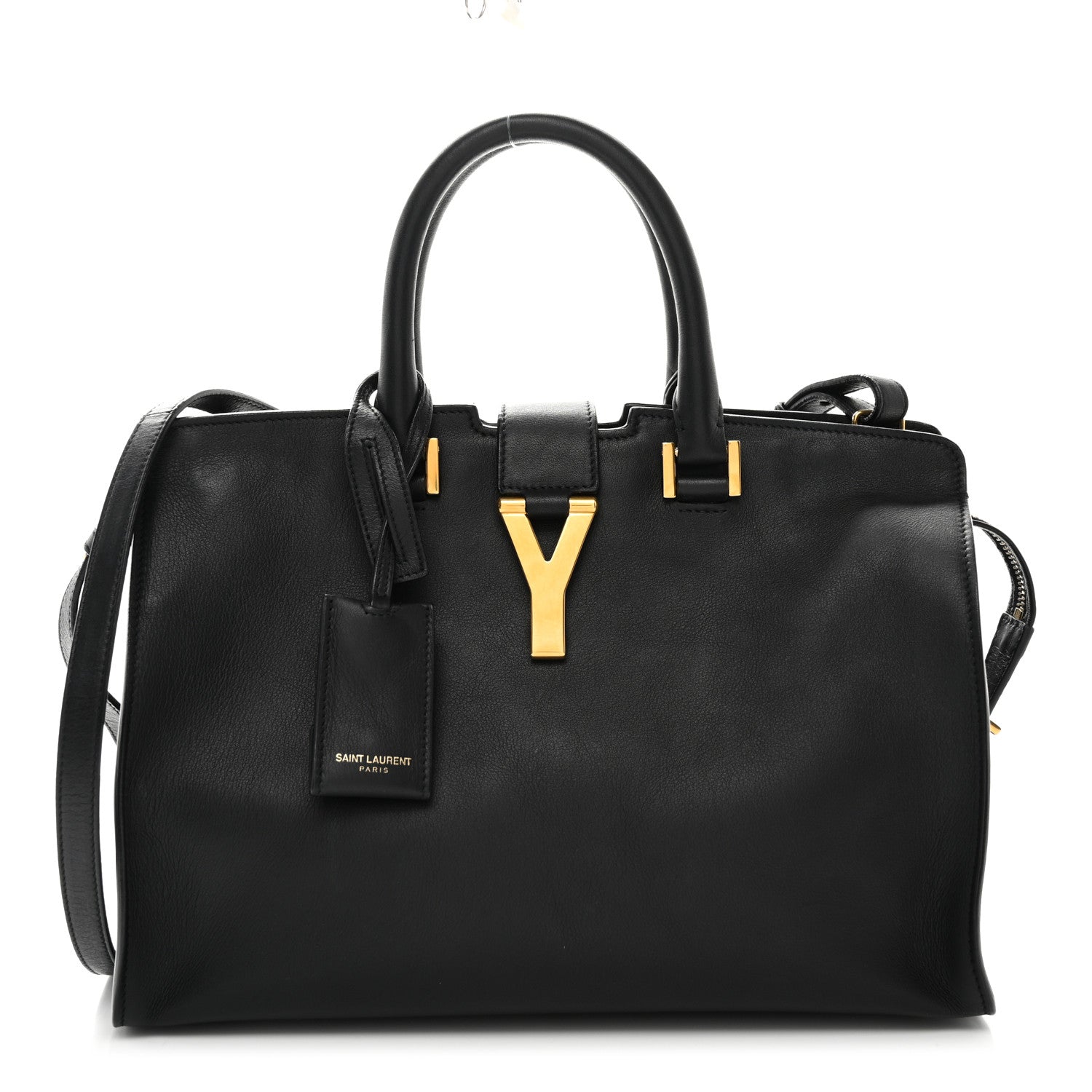 Saint Laurent Calfskin Small Classic Y Cabas Black 1 of 14