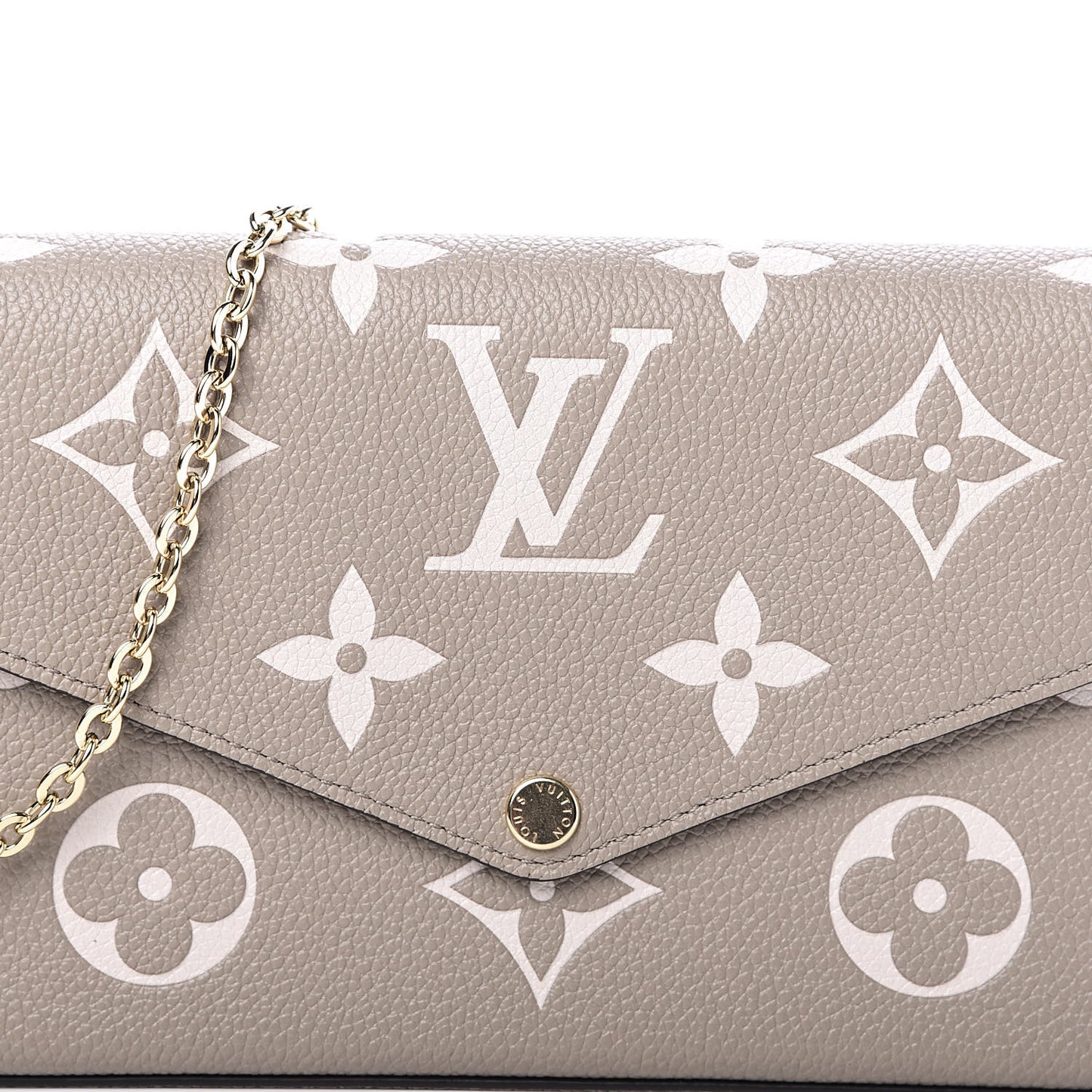 Empreinte Monogram Giant Felicie Pochette Tourterelle Creme