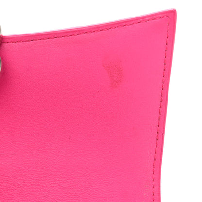 Balenciaga Shiny Box Calfskin Hourglass Top Handle Bag XS Hot Pink 13 of 13