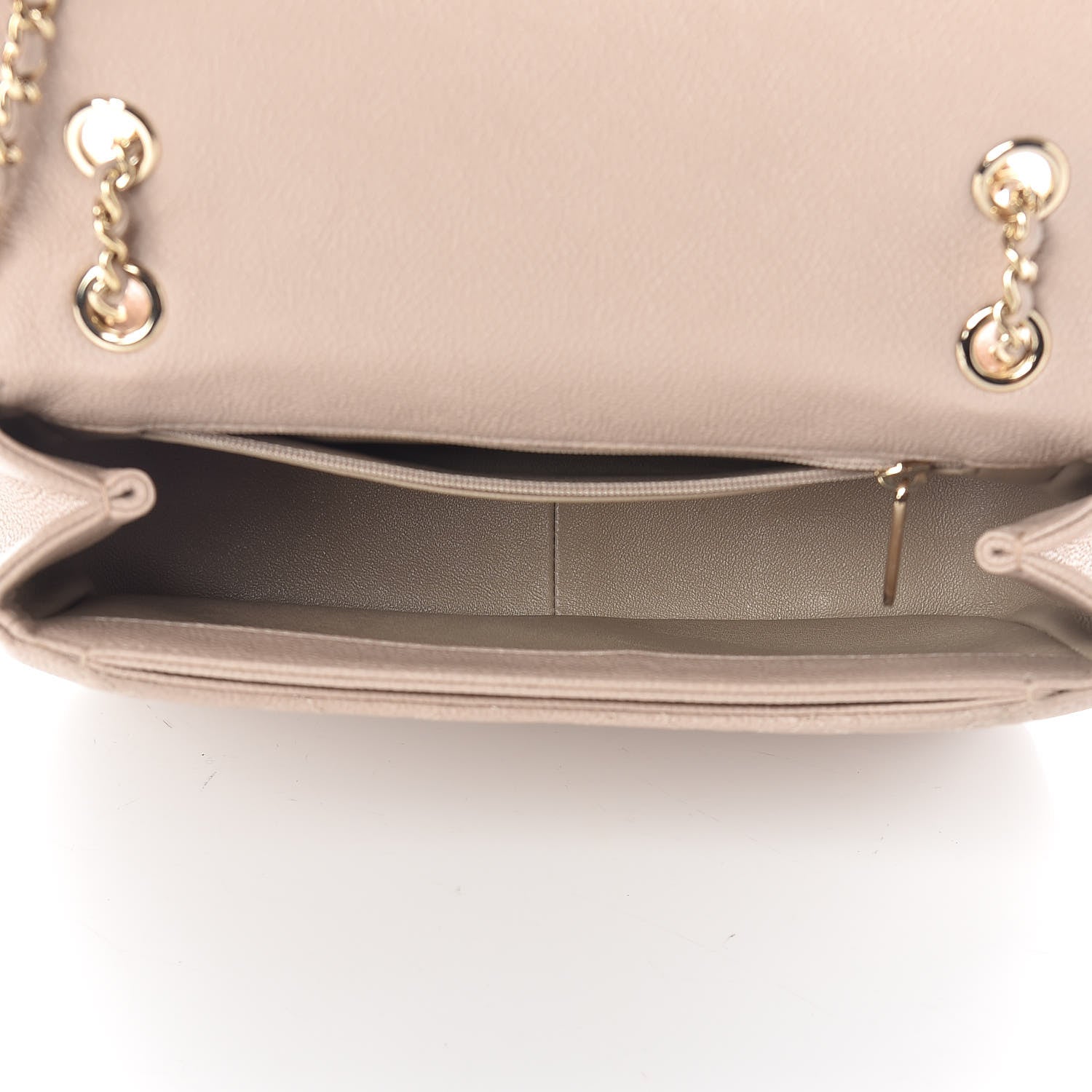 Chanel Caviar Small Flap Light Beige 5 of 9