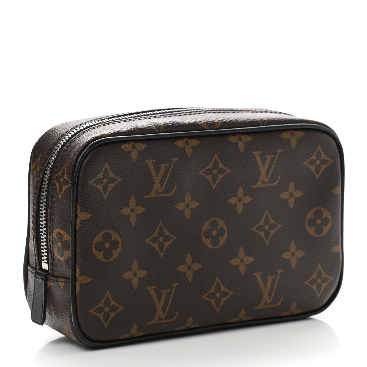 Louis Vuitton Monogram Macassar Toilet Pouch PM 3 of 9