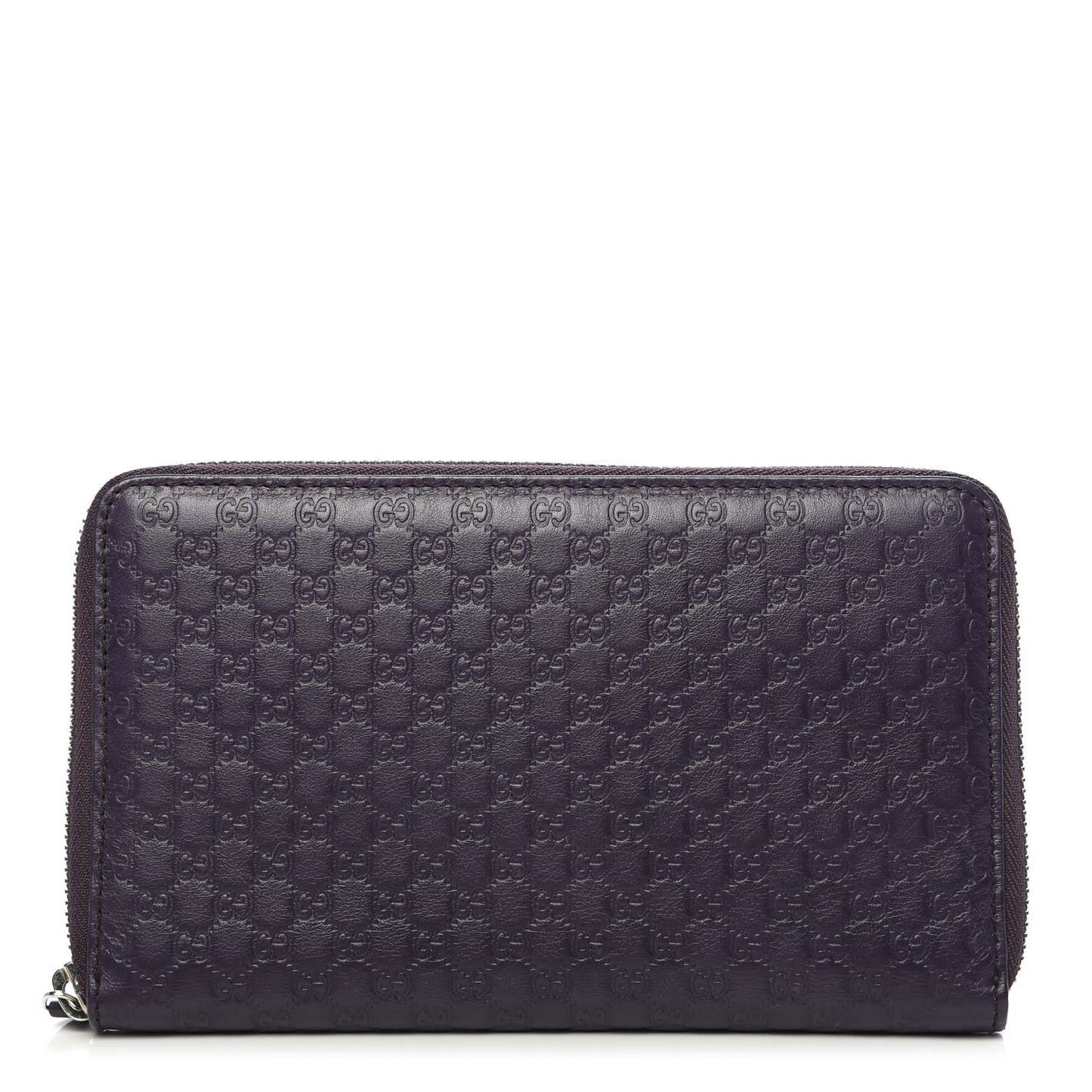 Microguccissima Zippy Wallet Purple