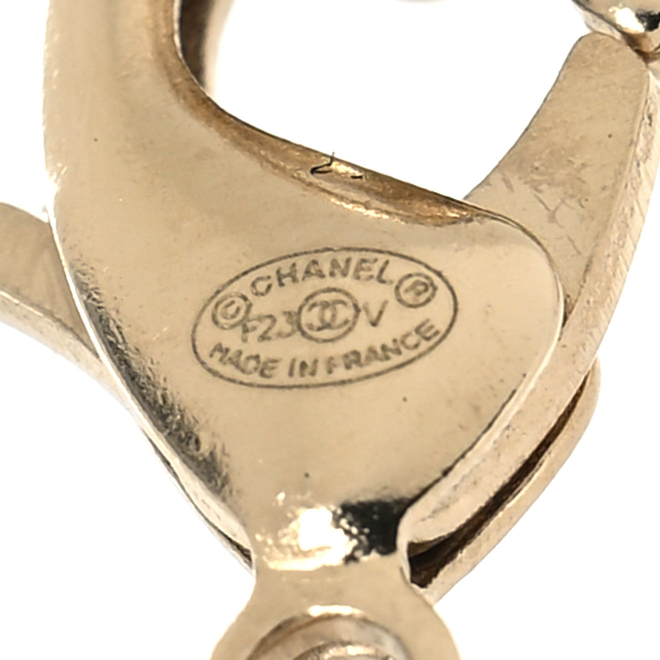 Chanel Pearl CC 100th Anniversary Necklace Light Gold 5 of 5