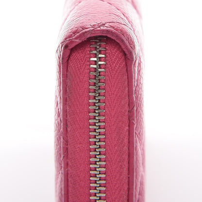 Chanel Caviar Quilted Small Zip Around Wallet Pink 11 of 12