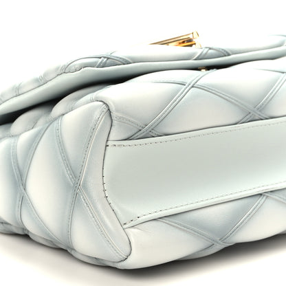 Louis Vuitton Lambskin Malletage GO-14 MM Ecume 8 of 9