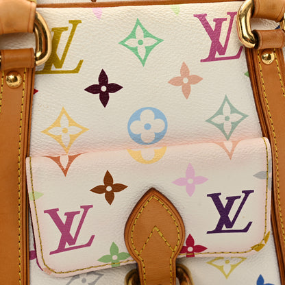 Louis Vuitton LOUIS VUITTON Monogram Multicolor Priscilla White 9 of 12