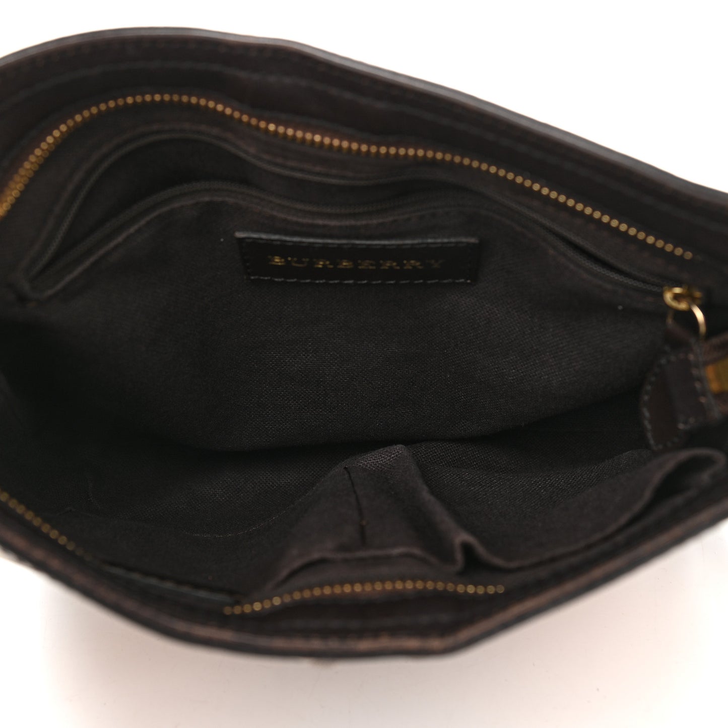 Haymarket Check Hartham Crossbody Chocolate