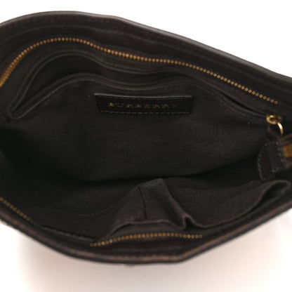 Burberry Haymarket Check Hartham Crossbody Chocolate 5 of 14