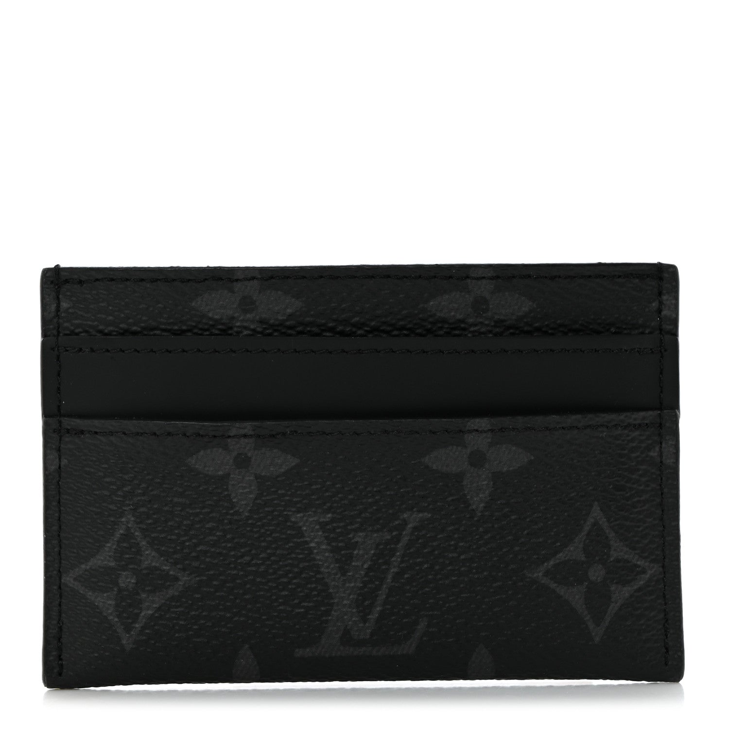 Louis Vuitton Monogram Eclipse Porte-Cartes Double Card Holder 1 of 8