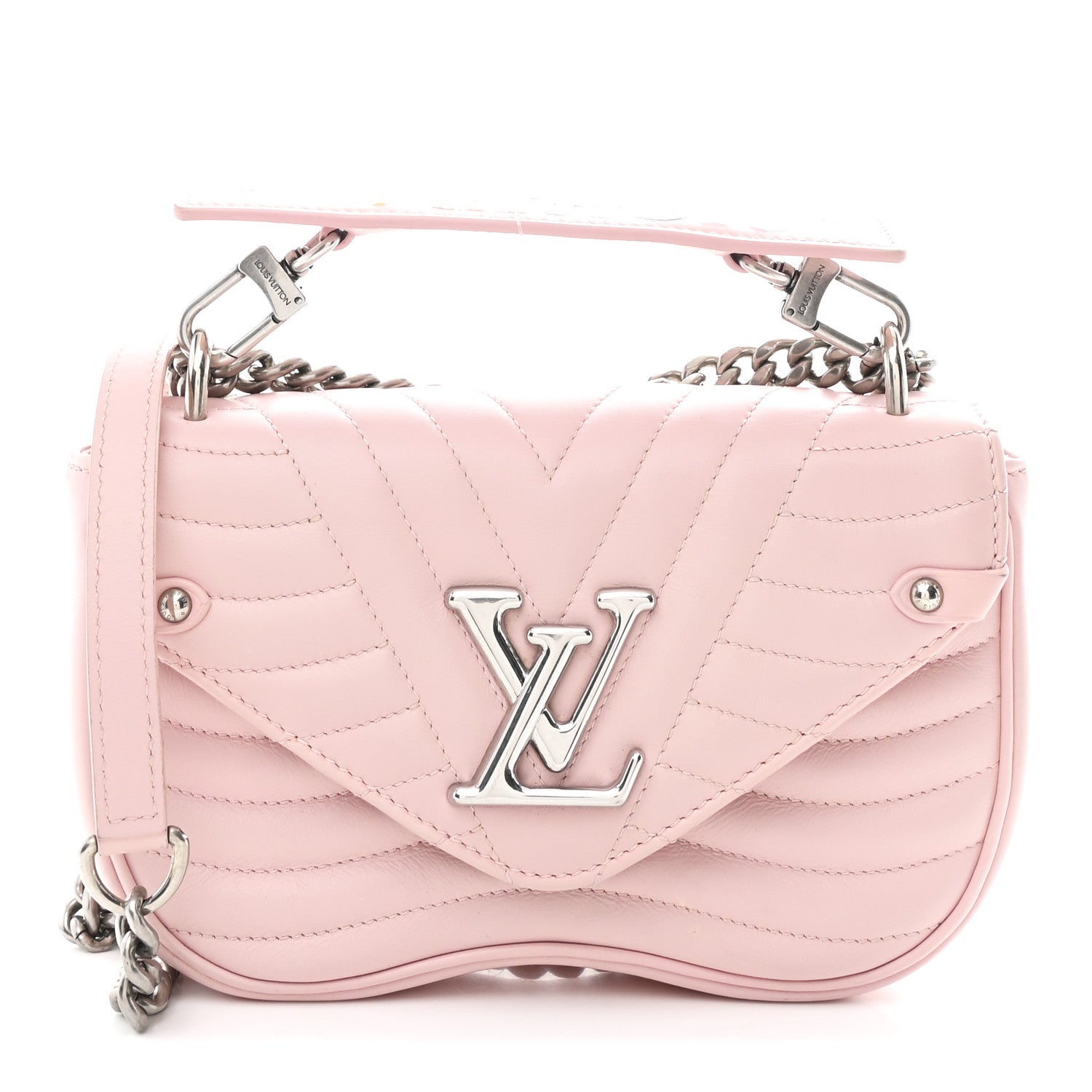 Louis Vuitton Calfskin New Wave Chain PM Smoothie Pink 1 of 10