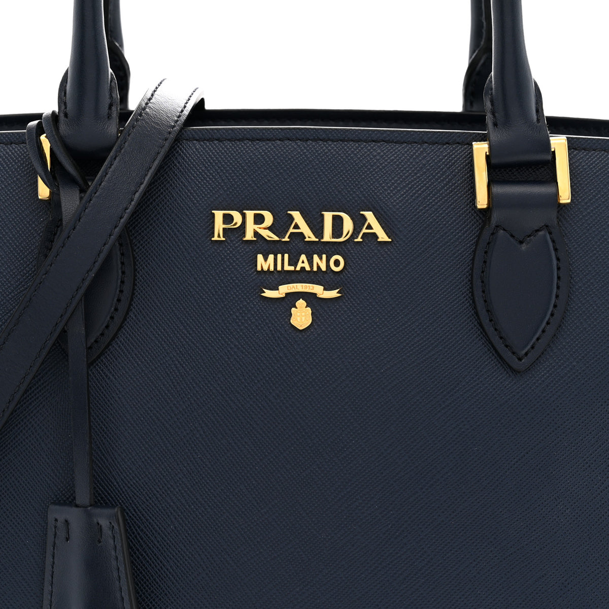 Saffiano Soft Calfskin Large Tote Baltico